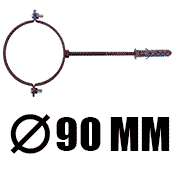 хомут для трубы 90 мм (3)