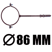 хомут для трубы 86 мм (3)